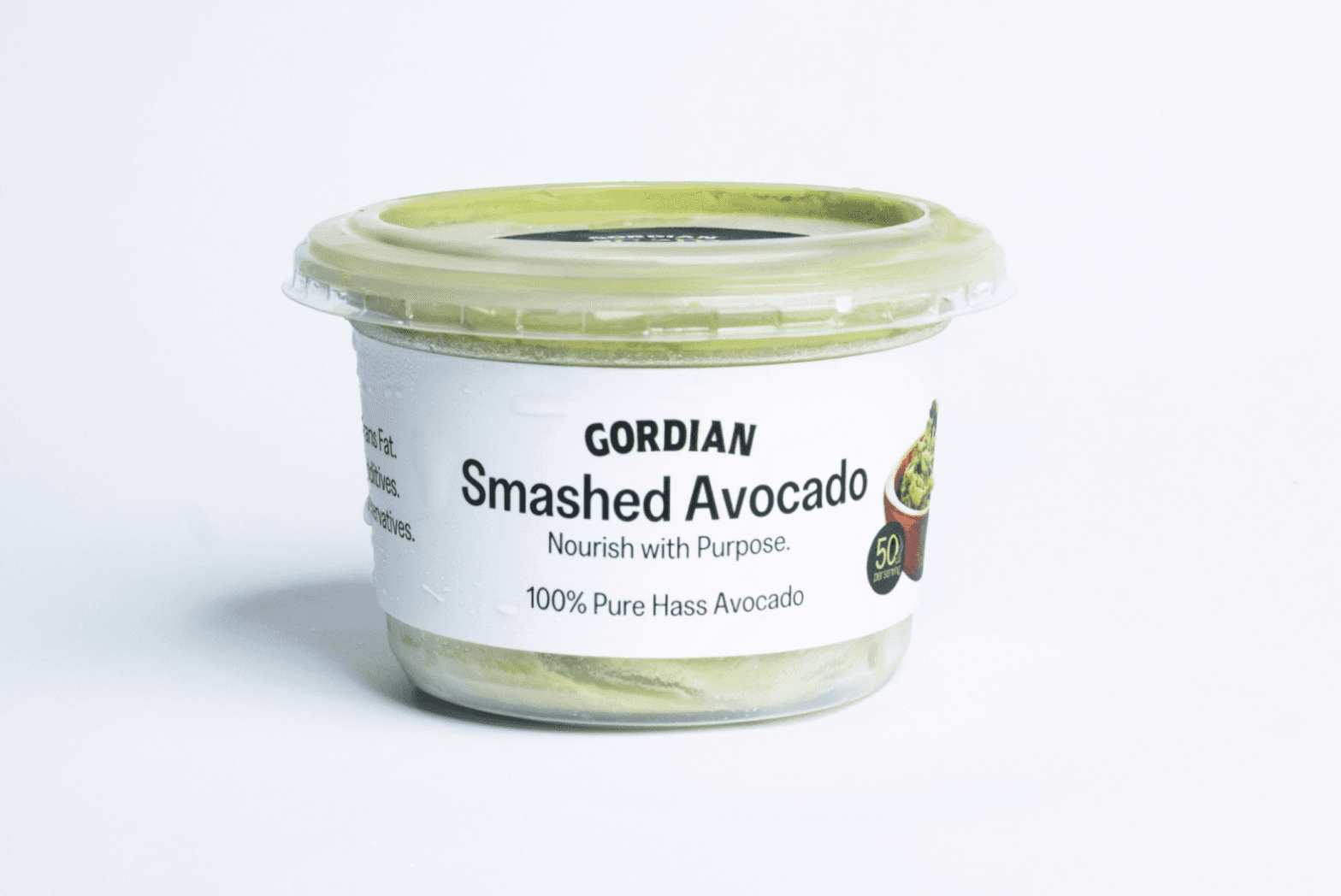 Gordian Smashed Avocado, 100% pure Hass avocado